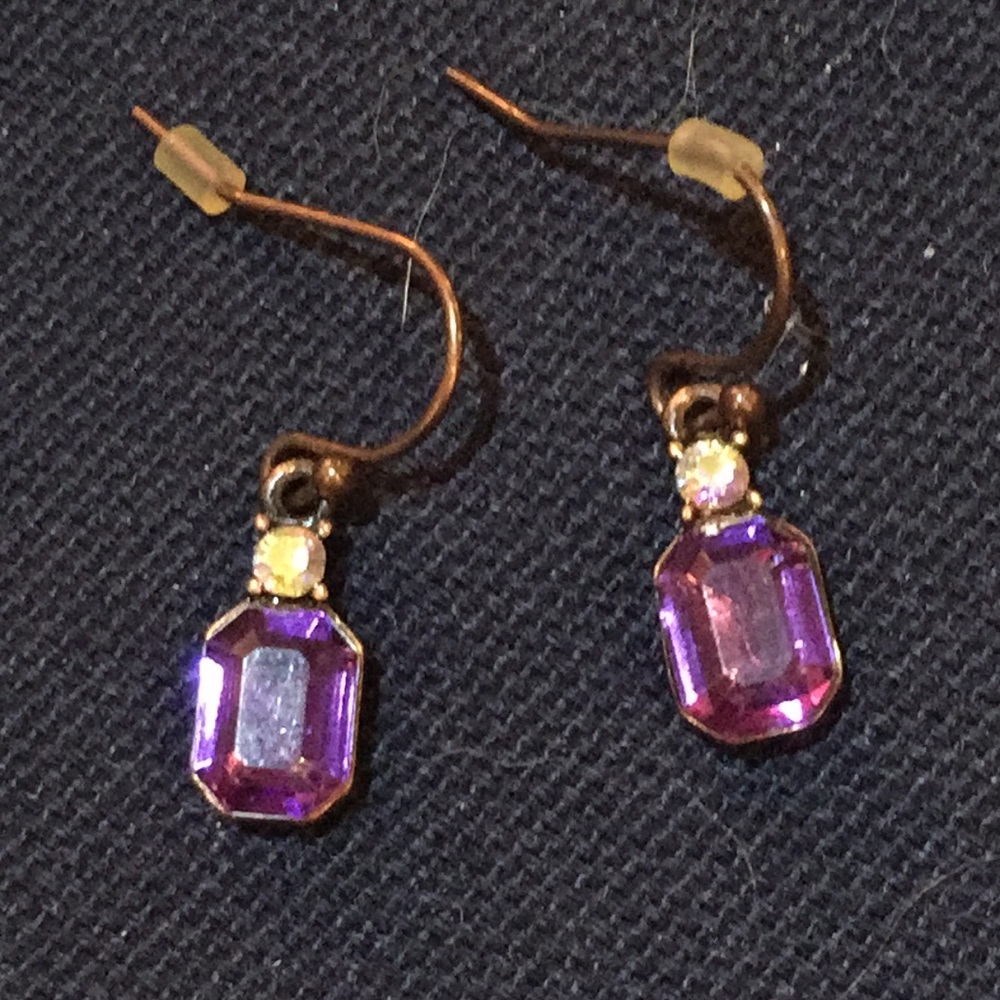 🌼💖🌸 3 for $15 Purple Pierced Earrings